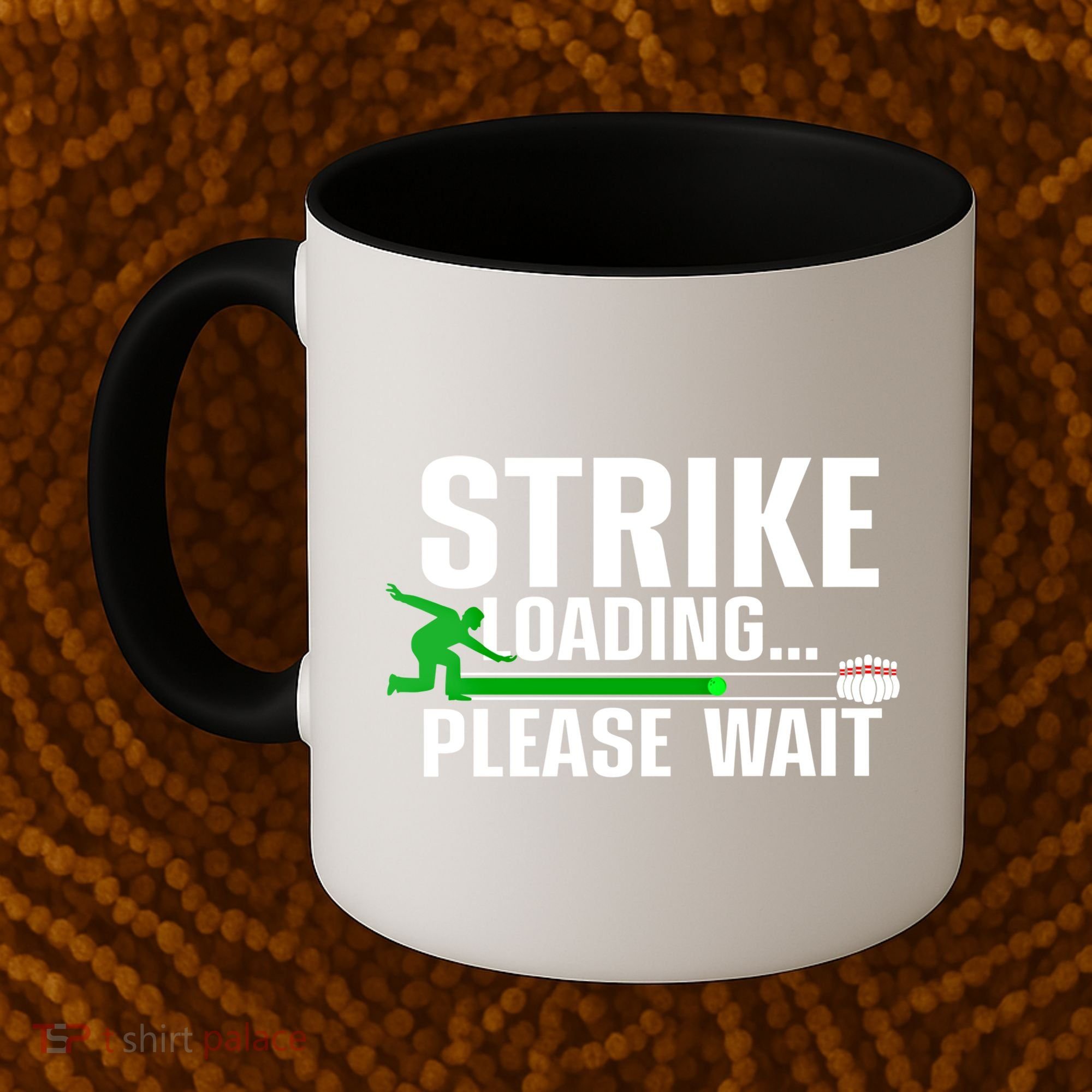 Cool Bowling Art Bowler Bowling Player Gift Coffee Mug