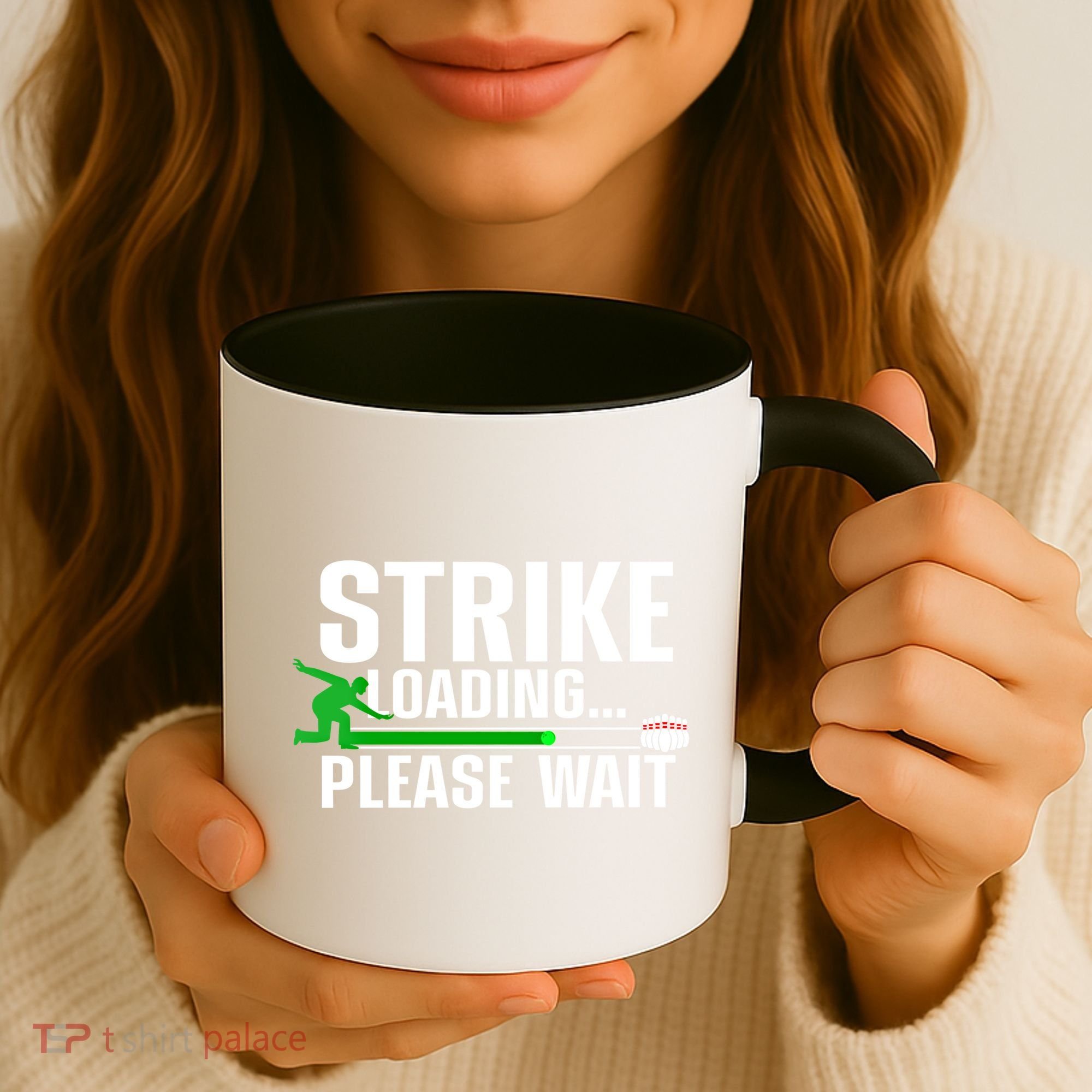 Cool Bowling Art Bowler Bowling Player Gift Coffee Mug