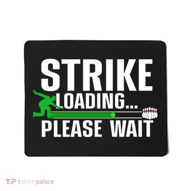 Cool Bowling Art Bowler Bowling Player Gift Mousepad