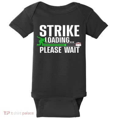 Cool Bowling Art Bowler Bowling Player Gift Baby Bodysuit