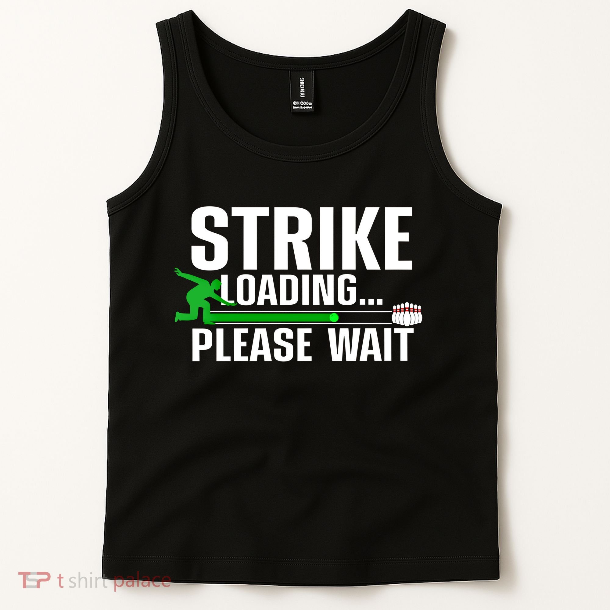 Cool Bowling Art Bowler Bowling Player Gift Tank Top