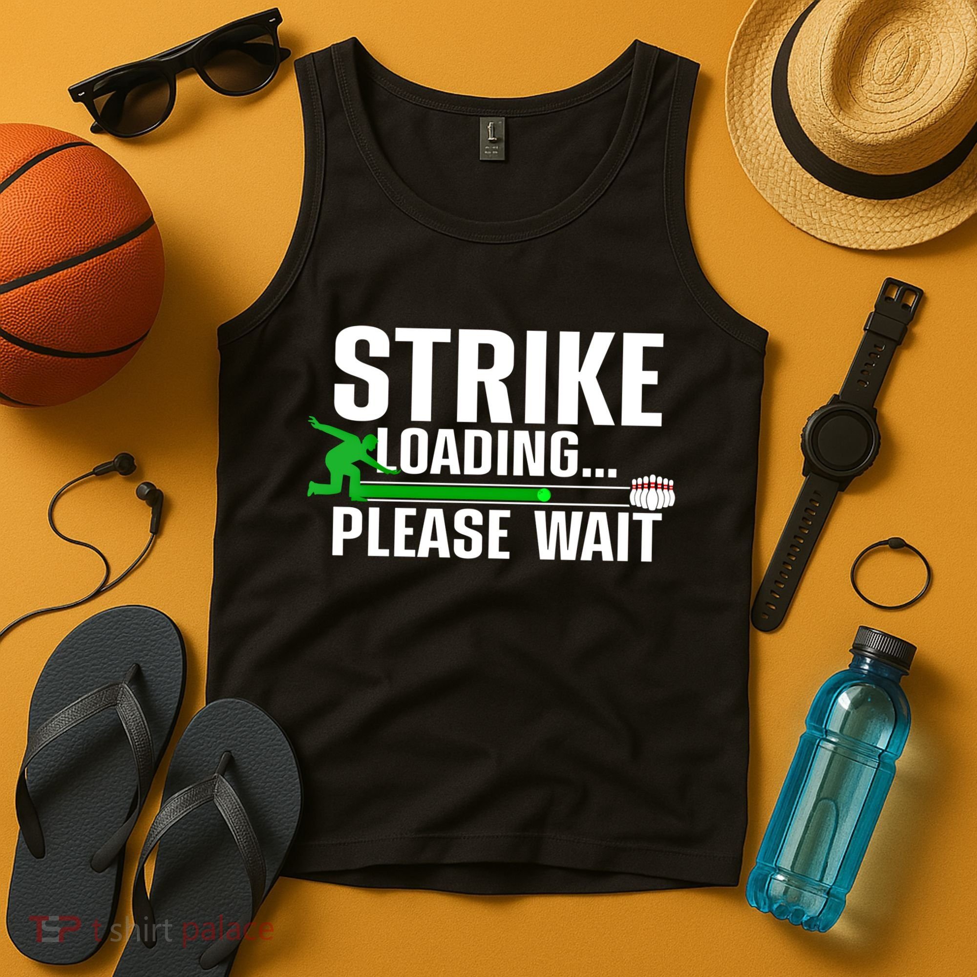 Cool Bowling Art Bowler Bowling Player Gift Tank Top