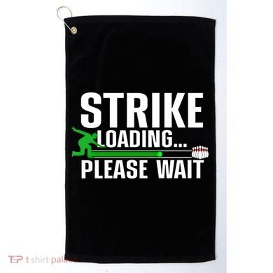 Cool Bowling Art Bowler Bowling Player Gift Golf Towel