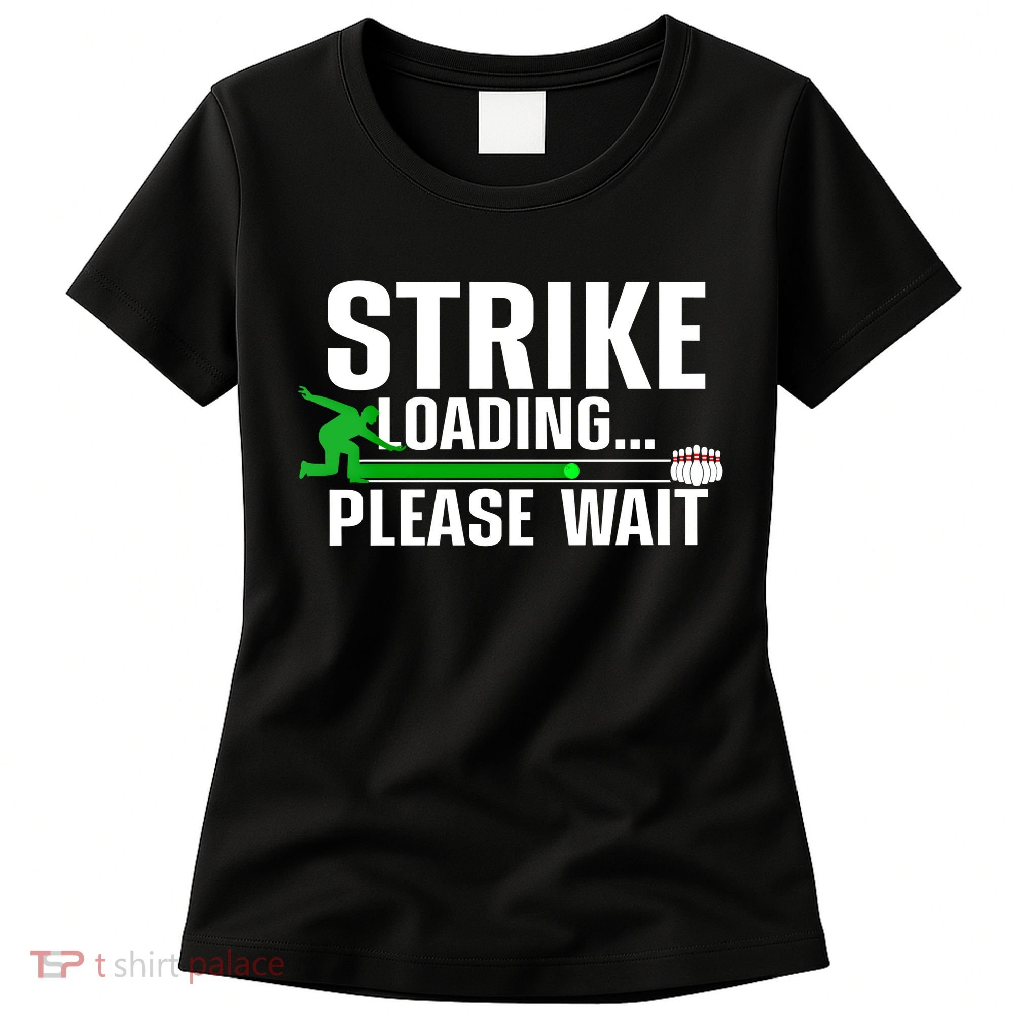 Cool Bowling Art Bowler Bowling Player Gift Women's T-Shirt