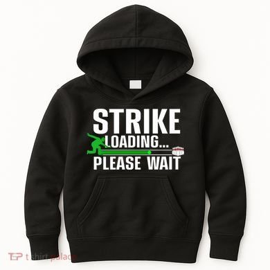 Cool Bowling Art Bowler Bowling Player Gift Kids Hoodie