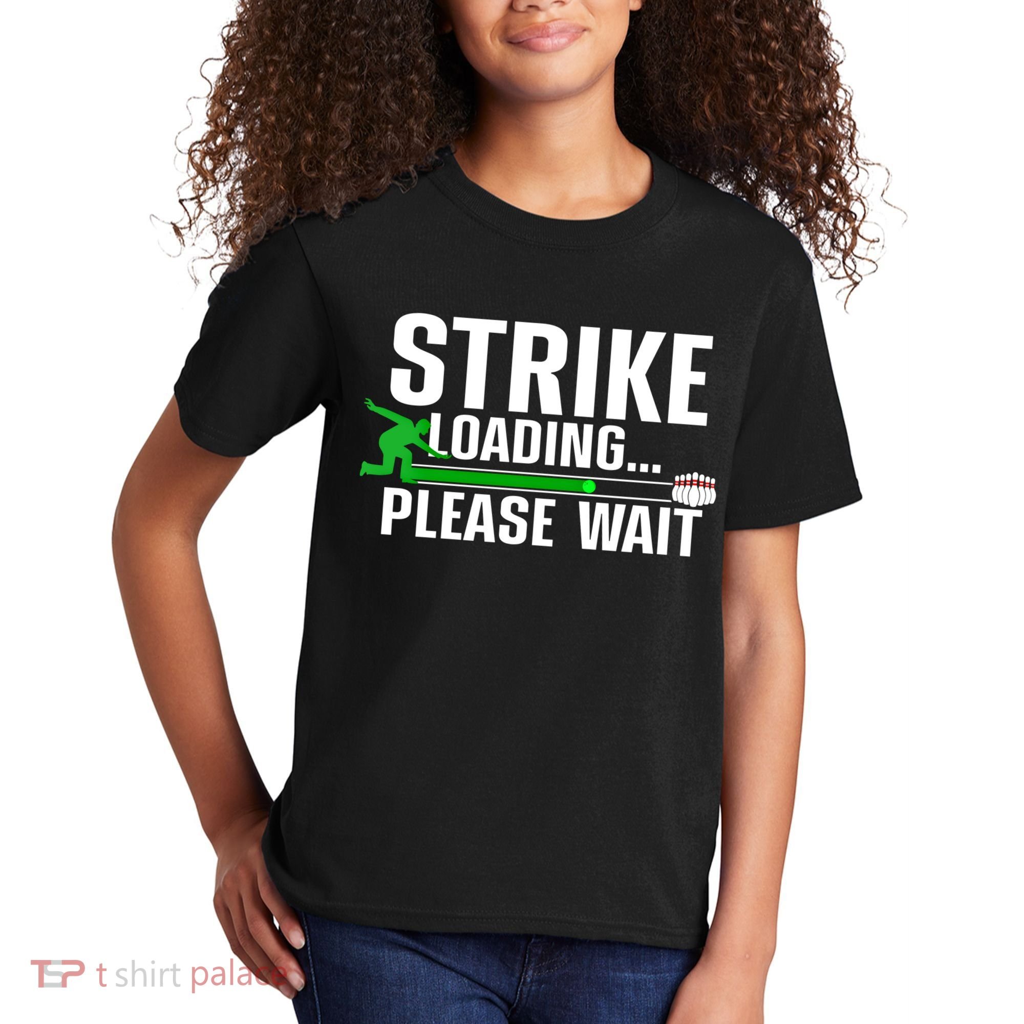 Cool Bowling Art Bowler Bowling Player Gift Kids T-Shirt