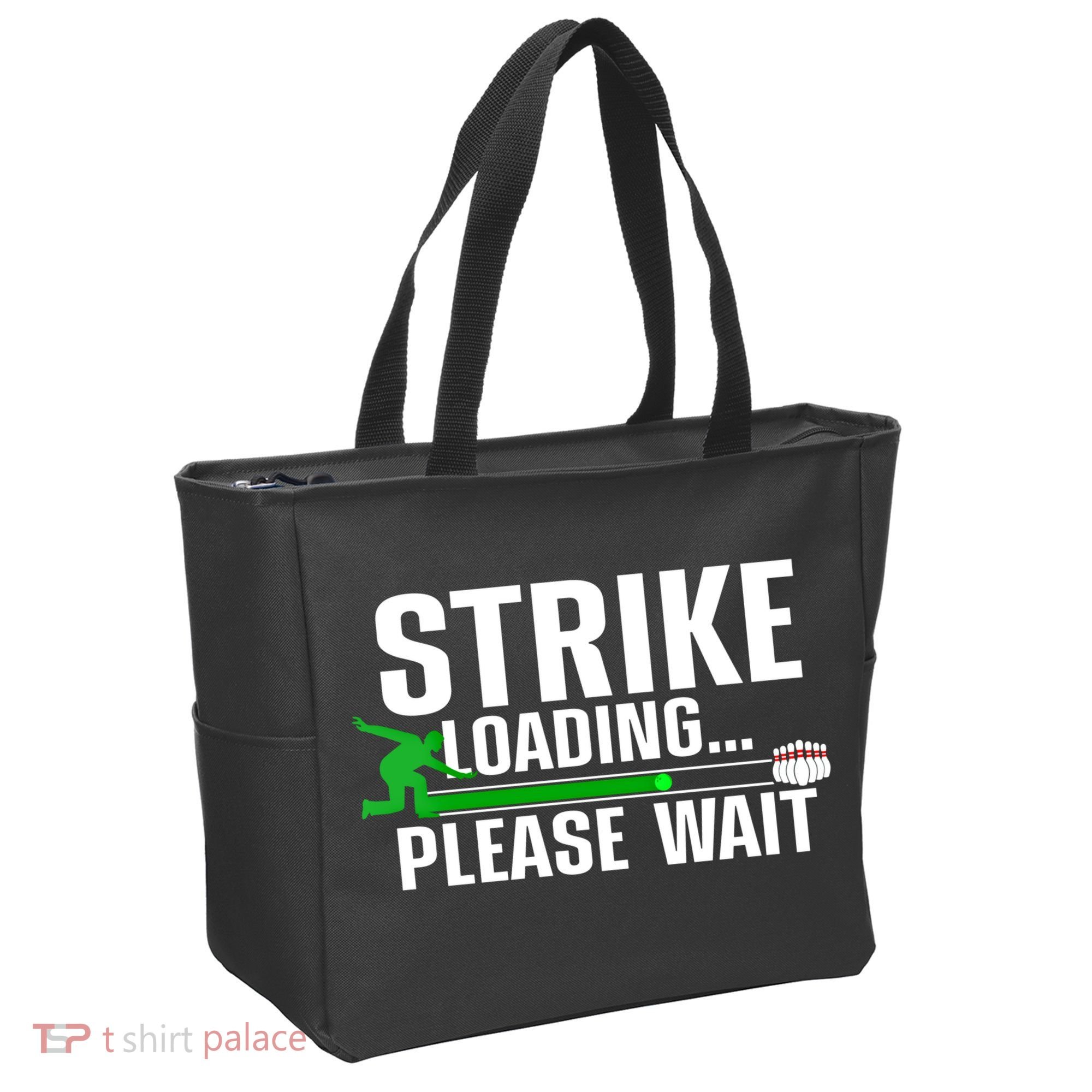 Cool Bowling Art Bowler Bowling Player Gift Tote Bag
