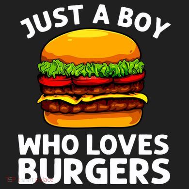 Cool Burger Art For Boy Hamburger Cheeseburger Lover Five-Panel Snapback Cap
