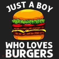 Cool Burger Art For Boy Hamburger Cheeseburger Lover Five-Panel Snapback Cap thumb 2