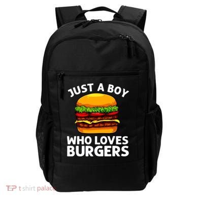 Cool Burger Art For Boy Hamburger Cheeseburger Lover Backpack