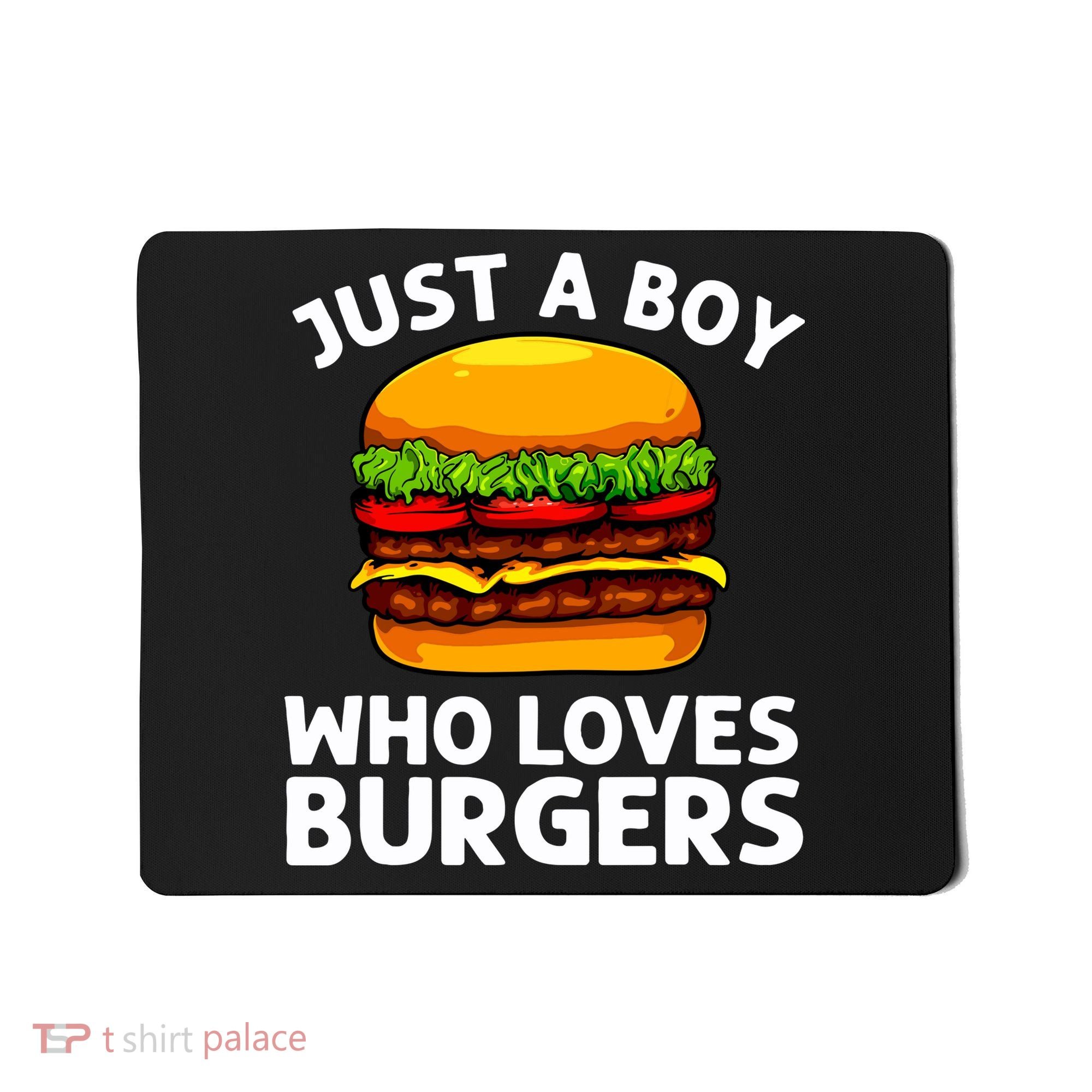 Cool Burger Art For Boy Hamburger Cheeseburger Lover Mousepad