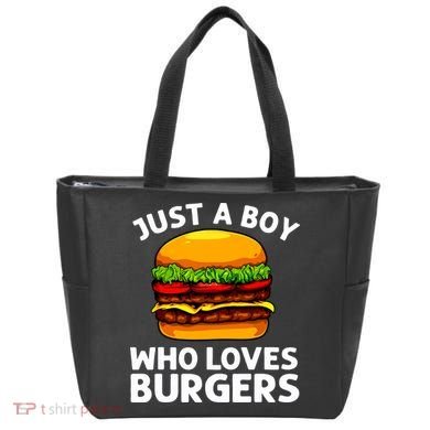 Cool Burger Art For Boy Hamburger Cheeseburger Lover Tote Bag