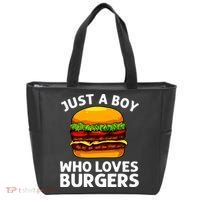 Cool Burger Art For Boy Hamburger Cheeseburger Lover Tote Bag thumb 0