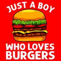 Cool Burger Art For Boy Hamburger Cheeseburger Lover Santa Hat thumb 1