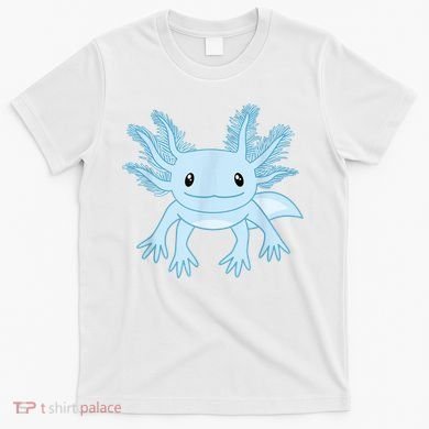 Cute Blue Axolotl Kawaii Aesthetic Axolotls T-Shirt