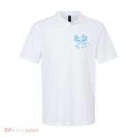 Cute Blue Axolotl Kawaii Aesthetic Axolotls Polo thumb 0