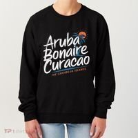 CuraçAo Bonaire Aruba The Caribbean Islands Abc Vacation Women's Sweatshirt thumb 0