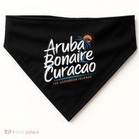 CuraçAo Bonaire Aruba The Caribbean Islands Abc Vacation USA-Made Doggie Bandana thumb 0