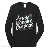 CuraçAo Bonaire Aruba The Caribbean Islands Abc Vacation Long Sleeve Shirt thumb 0