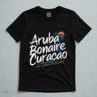 CuraçAo Bonaire Aruba The Caribbean Islands Abc Vacation T-Shirt thumb 5
