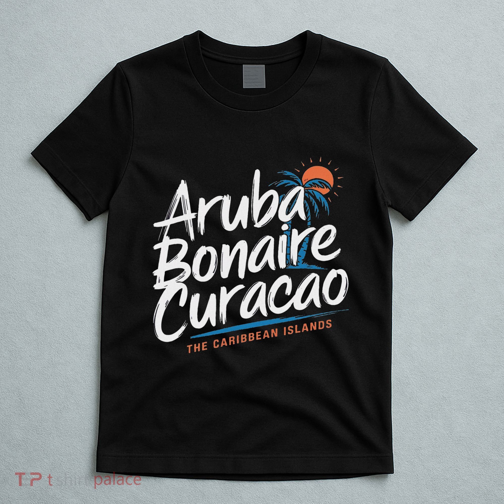 CuraçAo Bonaire Aruba The Caribbean Islands Abc Vacation T-Shirt