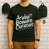CuraçAo Bonaire Aruba The Caribbean Islands Abc Vacation T-Shirt thumb 6