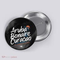 CuraçAo Bonaire Aruba The Caribbean Islands Abc Vacation Button thumb 0