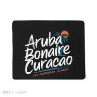 CuraçAo Bonaire Aruba The Caribbean Islands Abc Vacation Mousepad thumb 0