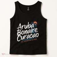 CuraçAo Bonaire Aruba The Caribbean Islands Abc Vacation Tank Top thumb 2