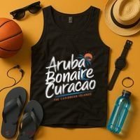 CuraçAo Bonaire Aruba The Caribbean Islands Abc Vacation Tank Top thumb 4