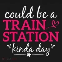 Could Be A Train Station Kinda Day Women's T-Shirt thumb 6