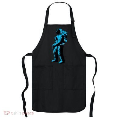 Cool Blue Astronaut Apron