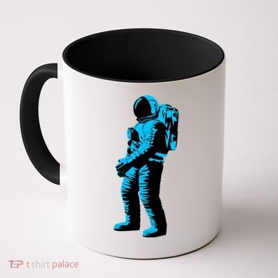 Cool Blue Astronaut Coffee Mug