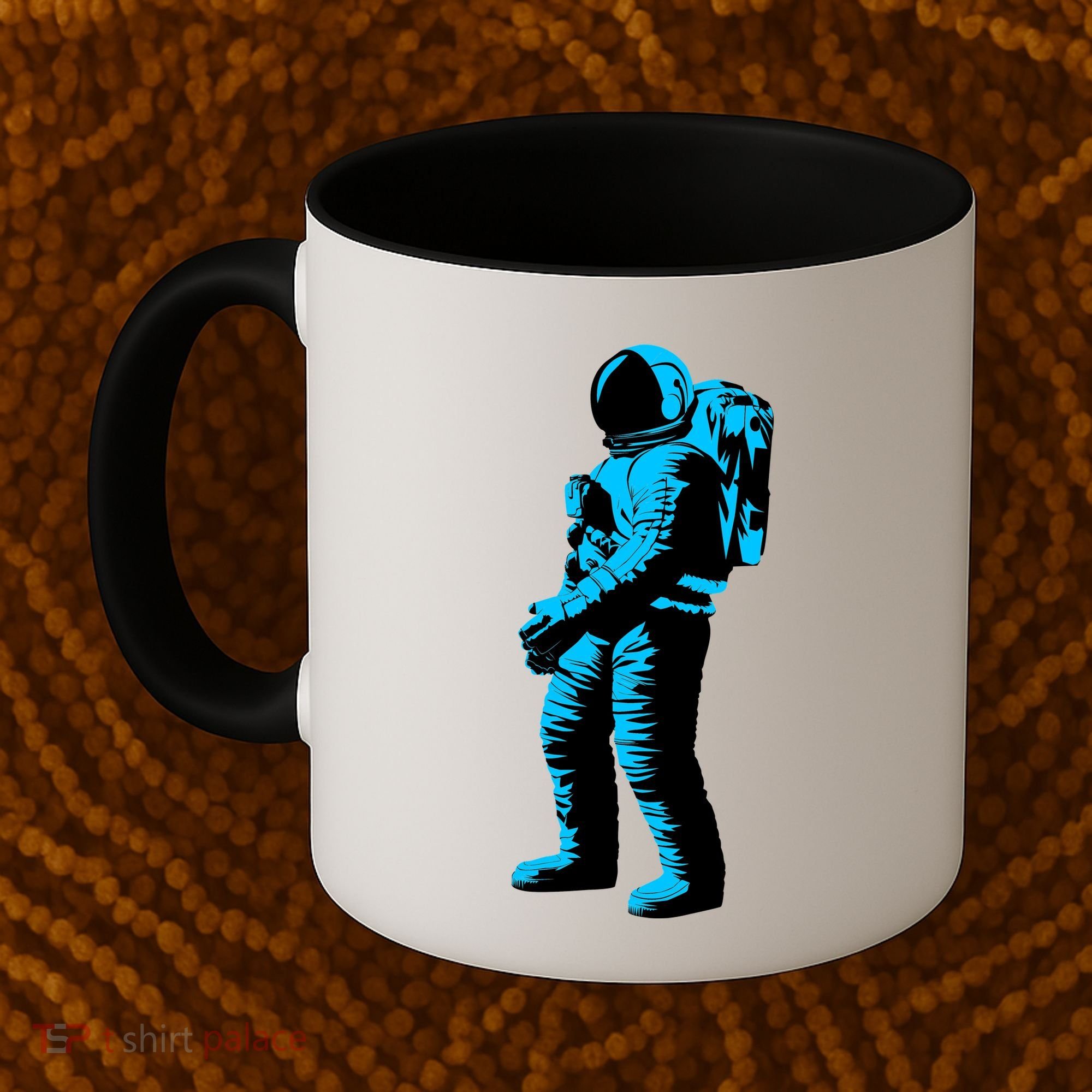 Cool Blue Astronaut Coffee Mug