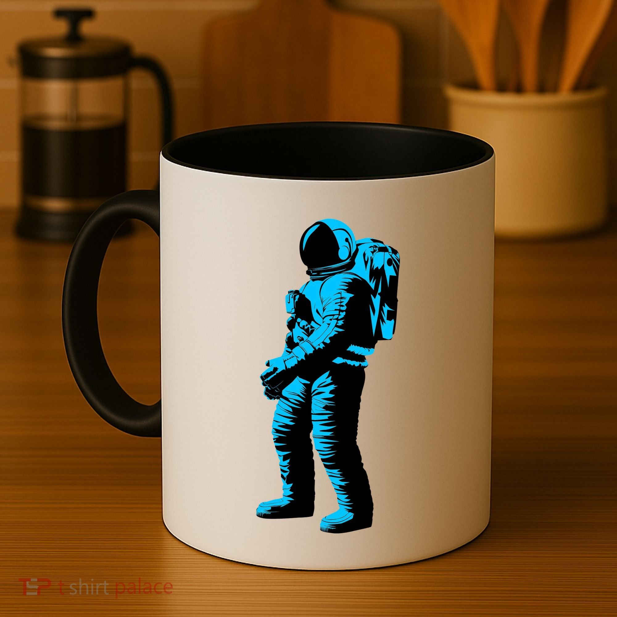 Cool Blue Astronaut Coffee Mug