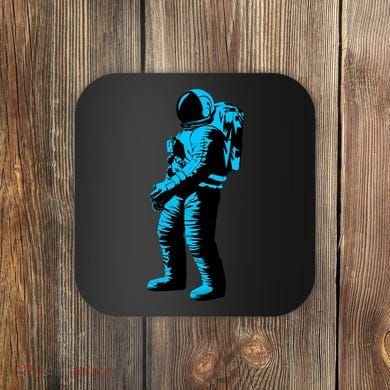 Cool Blue Astronaut Coaster