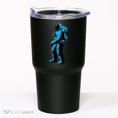 Cool Blue Astronaut Tumbler