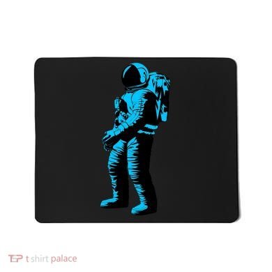 Cool Blue Astronaut Mousepad