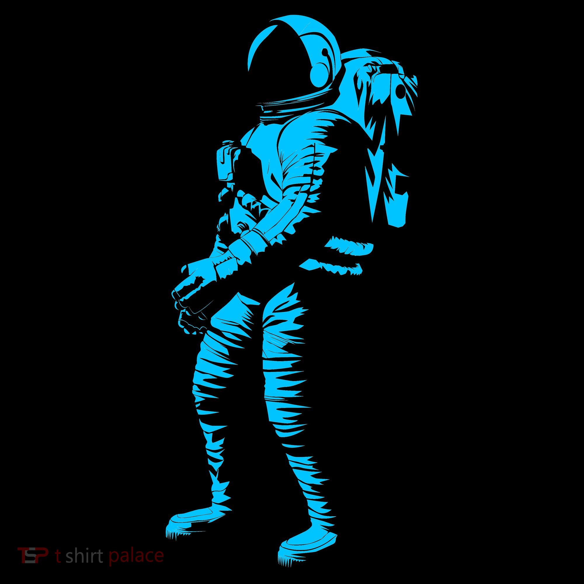 Cool Blue Astronaut Ornament