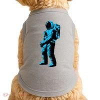 Cool Blue Astronaut Doggie Tank thumb 0