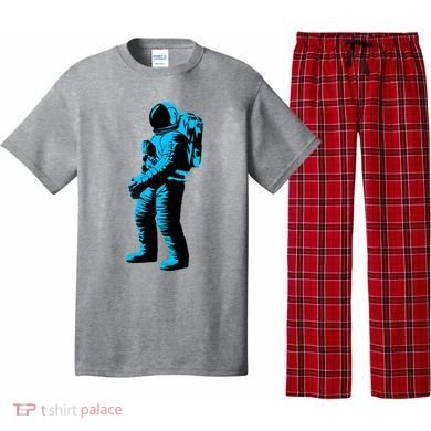 Cool Blue Astronaut Pajama Set