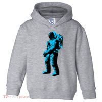 Cool Blue Astronaut Toddler Hoodie thumb 0