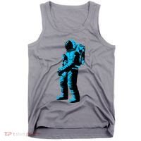 Cool Blue Astronaut Tank Top thumb 0