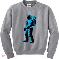 Cool Blue Astronaut Kids Sweatshirt thumb 0
