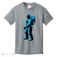 Cool Blue Astronaut Kids T-Shirt thumb 0