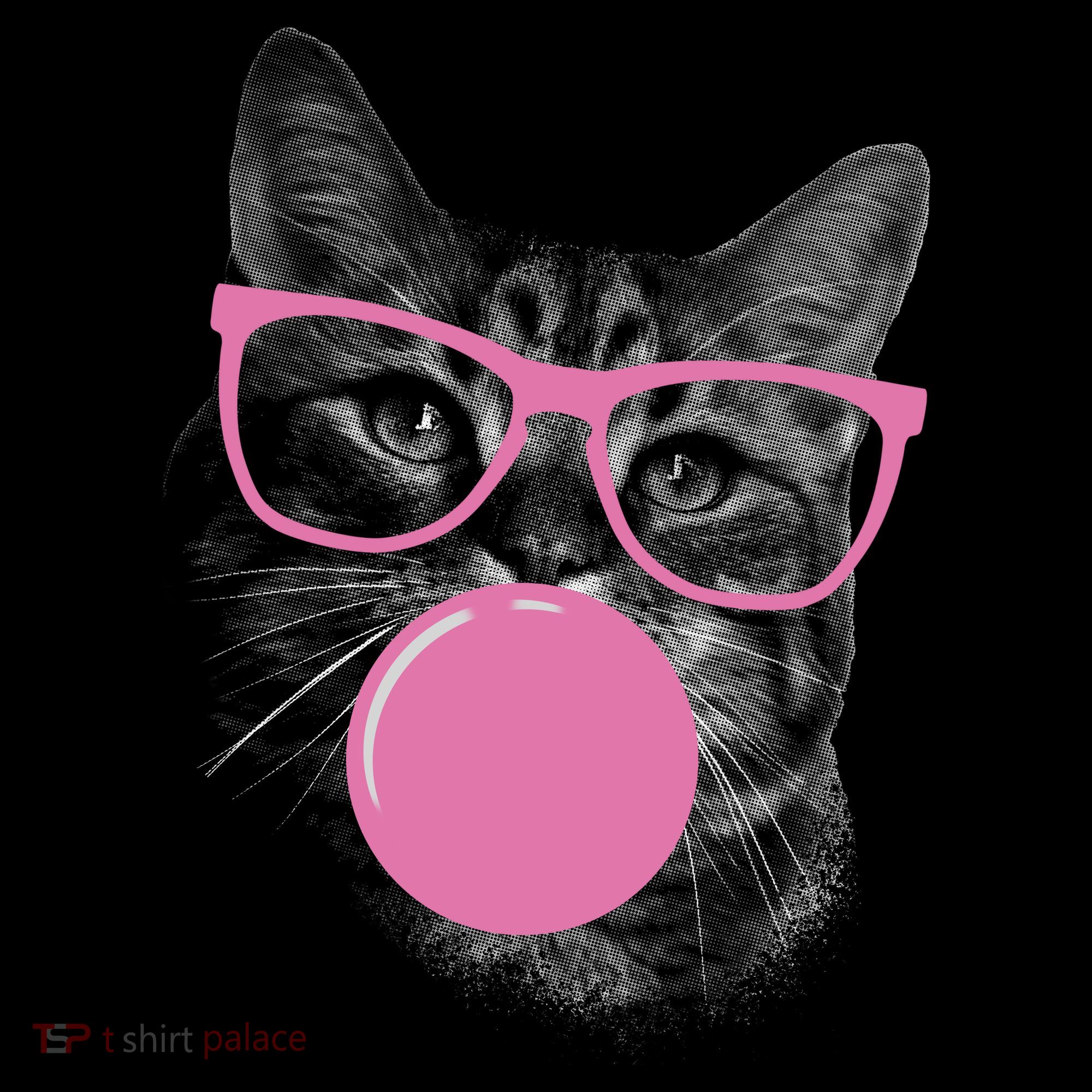 Cat Blowing Bubble Gum Backpack