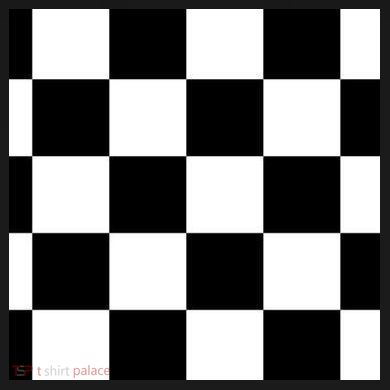 Chess Board Black And White Checkered Full Zip Hoodie