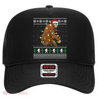 Christmas Bigfoot Boy Funny Ugly Xmas Sweater Meaningful Gift Hat thumb 0