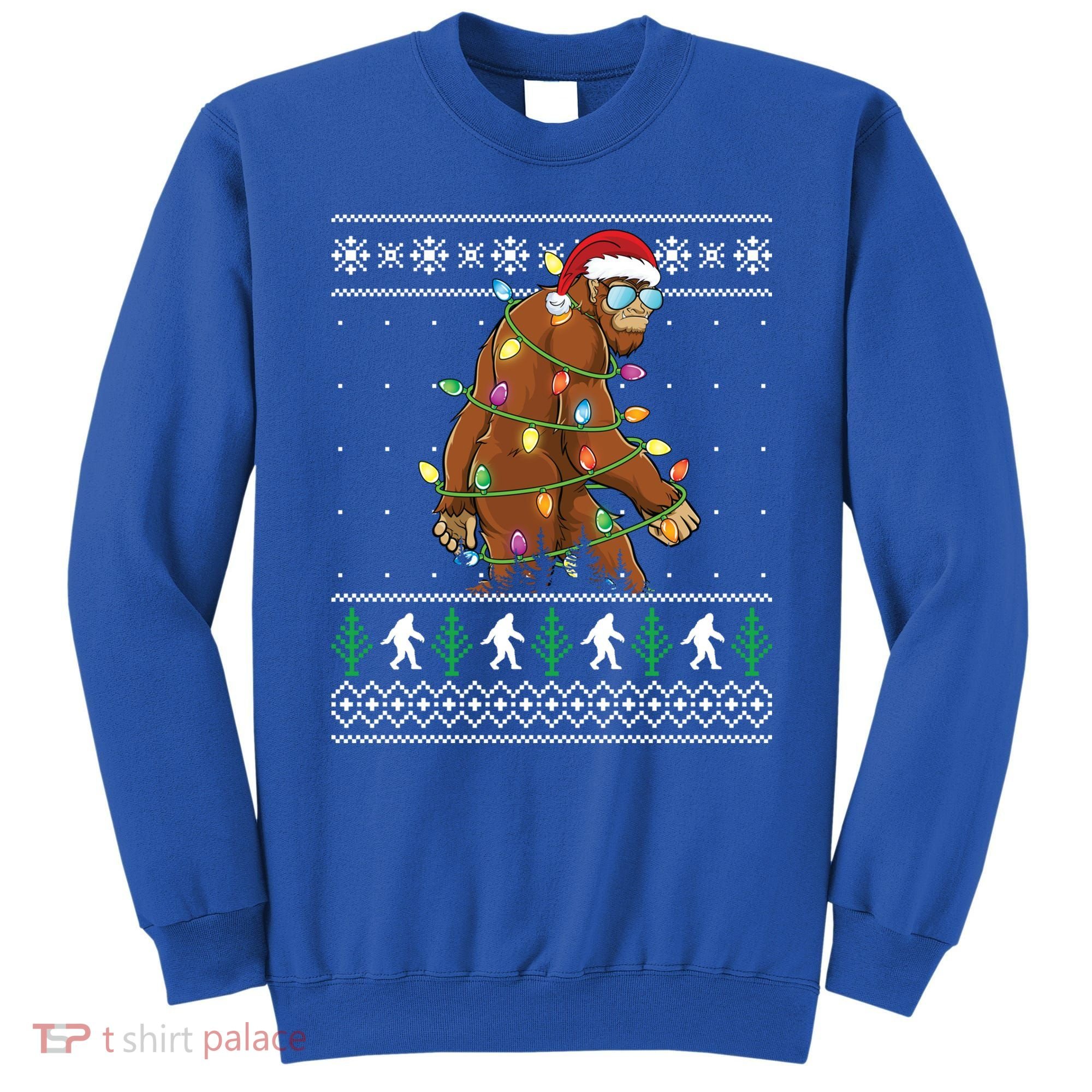 Christmas Bigfoot Boy Funny Ugly Xmas Sweater Meaningful Gift Sweatshirt