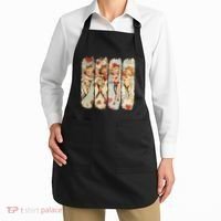 Cupid Blowing Bubble Heart Sunglasses Valentines Day Apron thumb 2